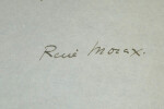 Ren&eacute; MORAX Manuscrit autographe sign&eacute; T&eacute;moignage "Vive la France" Lausanne WW2. Ren&eacute; Morax