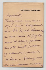 Lucien Guitry - Lettre autographe signée "un rendez-vous aussi bizarre" 2 pages