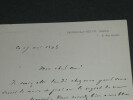 Andr&eacute; THEURIET - LETTRE AUTOGRAPHE SIGN&Eacute;E - 1895. Andr&eacute; THEURIET
