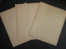 Fragments du journal intime de Henri Fr&eacute;d&eacute;ric AMIEL Tapuscrit 3 tomes. Henri Fr&eacute;d&eacute;ric AMIEL