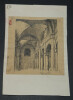 Vo&ucirc;te d'ar&ecirc;te &agrave; la romaine &agrave; l'&eacute;glise Notre-Dame de Saint-Di&eacute; - Dessin original sign&eacute;. Louis Henri Laffill&eacute;e