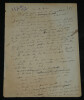 Gustave Quinson - Longue lettre autographe sign&eacute;e &agrave; Sacha Guitry - 1914 3 pages. Gustave Quinson