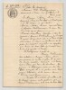 Pouvoir manuscrit sign&eacute; S&eacute;verin-Mars – Collection de 50 auteurs & musiciens. S&eacute;verin-Mars