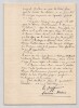 Pouvoir manuscrit sign&eacute; S&eacute;verin-Mars – Collection de 50 auteurs & musiciens. S&eacute;verin-Mars