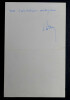 Antoine ADAM - LETTRE AUTOGRAPHE SIGN&Eacute;E - THEOPHILE DE VIAU - PARIS - 1967. Antoine ADAM