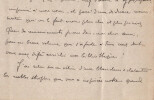 Jules Mouquet - &Eacute;crivain fran&ccedil;ais - LETTRE AUTOGRAPHE SIGN&Eacute;E - 23 juin 1929. Jules Mouquet