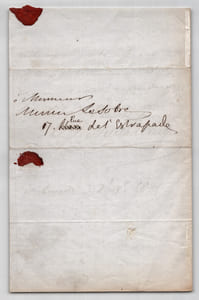 Charles de MONTALEMBERT - LETTRE AUTOGRAPHE SIGNÉE - 1845