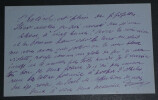 Maurice DONNAY, Auteur dramatique - CARTE-LETTRE AUTOGRAPHE SIGN&Eacute;E. Maurice DONNAY