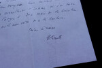Ren&eacute; &Eacute;TIEMBLE - LETTRE AUTOGRAPHE SIGN&Eacute;E &Agrave; Arnold ROSIN, 1985. Ren&eacute; &Eacute;tiemble