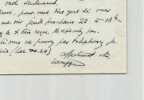 G&eacute;n&eacute;ral Maxime WEYGAND - Lettre autographe sign&eacute;e d'invitation - 1956. G&eacute;n&eacute;ral Maxime WEYGAND
