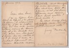 Henry Bataille - 3 lettres autographes sign&eacute;es - 1912. Henry Bataille