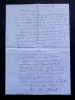 Ren&eacute; &Eacute;TIEMBLE - LETTRE AUTOGRAPHE SIGN&Eacute;E &Agrave; Arnold ROSIN, 1986. Ren&eacute; &Eacute;tiemble