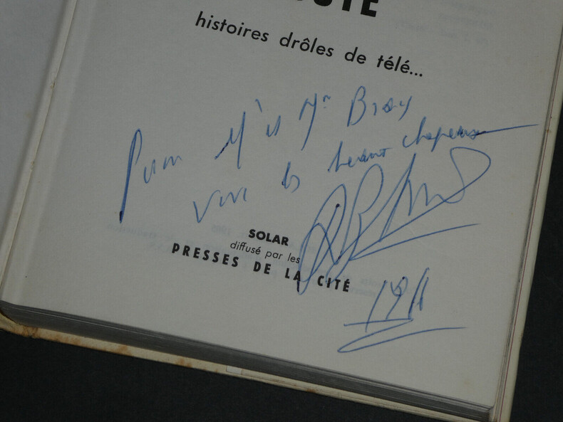 L&eacute;on ZITRONE - Livre avec d&eacute;dicace autographe sign&eacute;e. L&eacute;on ZITRONE