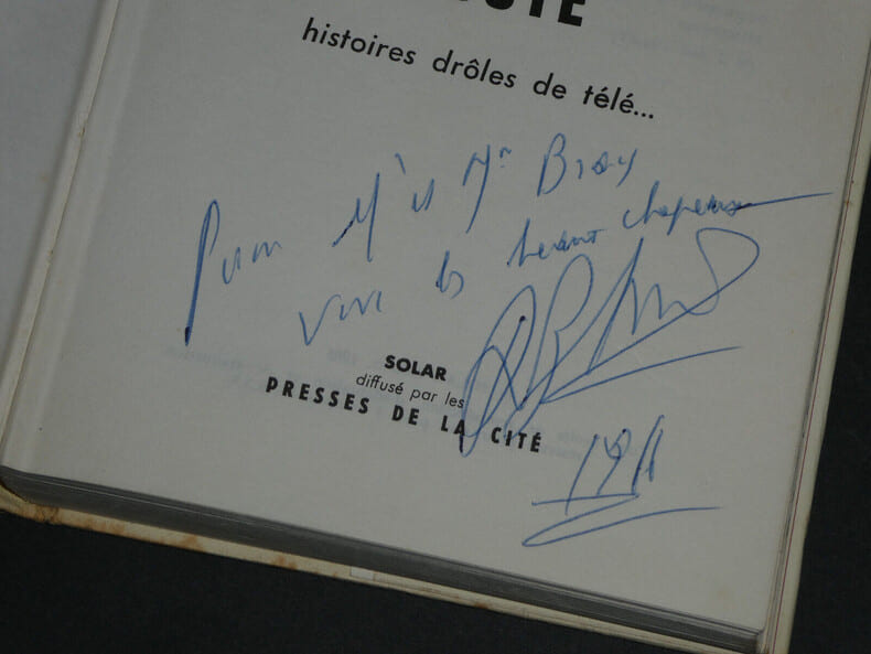 L&eacute;on ZITRONE - Livre avec d&eacute;dicace autographe sign&eacute;e. L&eacute;on ZITRONE
