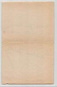 Pauline Carton - Billet autographe signé – Remerciement à un critique - 1950