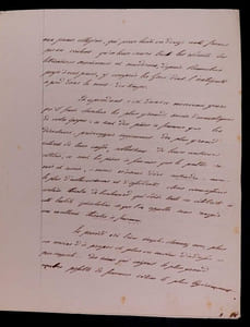 Auguste VERMOREL, MANUSCRIT AUTOGRAPHE SIGNÉ SUR LE THEATRE "Le procès à femmes"