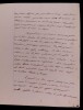 Auguste VERMOREL, MANUSCRIT AUTOGRAPHE SIGN&Eacute; SUR LE THEATRE "Le proc&egrave;s &agrave; femmes". Auguste VERMOREL