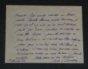 Jules CLAR&Eacute;TIE - CARTE DE CORRESPONDANCE AUTOGRAPHE SIGN&Eacute;E - 1883. Jules CLAR&Eacute;TIE