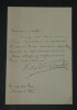 Charles de MONTALEMBERT - LETTRE AUTOGRAPHE SIGN&Eacute;E, 19 [ao&ucirc;t] 1865. Charles de MONTALEMBERT