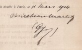 Pouvoir sign&eacute; par Gyp – Collection coh&eacute;rente 24 auteurs & musiciens. Gyp (Comtesse de Mirabeau-Martel)