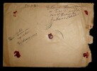 LETTRE AUTOGRAPHE SIGN&Eacute;E &Agrave; Marie DE ROUMANIE via M. RISTIC. Etienne Chiaverini