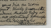 Ren&eacute; Dumesnil - Lettre autographe sign&eacute;e &agrave; Armand Godoy - 1929. Ren&eacute; Dumesnil