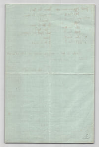 Aglaé de Corday - Lettre autographe signée à Mme la Marquise, 3 pages - 1855