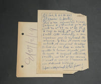 Abel LEFRANC - Carte lettre autographe signée au Directeur du Courrier de la Presse, 1919