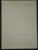 Maurice BARRES - LETTRE TAPUSCRITE AUTOGRAPHE SIGN&Eacute;E, 1917. Maurice Barr&egrave;s