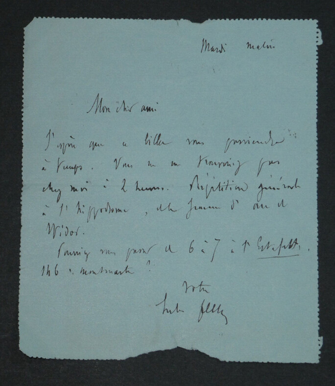 Jules FERRY, Homme d'&Eacute;tat - LETTRE AUTOGRAPHE SIGN&Eacute;E &Agrave; Mr Albert DELPIT, 1890. Jules FERRY