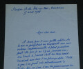 Henri BOUQUET Chirurgien - LETTRE AUTOGRAPHE SIGN&Eacute;E - Belle-&Icirc;le-en-Mer - 1928. Henri BOUQUET