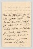 A. Catulle Mend&egrave;s - Lettre autographe sign&eacute;e &agrave; A. Vitu - Article critique - 1881. Catulle Mend&egrave;s