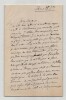Alphonse Duvernoy - Lettre autographe sign&eacute;e. Alphonse Duvernoy