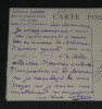 Gustave Cohen - Carte postale autographe sign&eacute;e &agrave; A. Godoy - Foch - 1929. Gustave Cohen