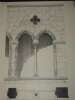 Fen&ecirc;tre d'une maison &agrave; Figeac (XIIIe si&egrave;cle) — Dessin original sign&eacute;. Louis Henri Laffill&eacute;e