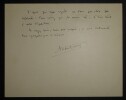 RIVOIRE Andr&eacute; - LETTRE AUTOGRAPHE SIGN&Eacute;E, sur Gaston RAGEOT, RENOUARD, SOREL. Andr&eacute; Rivoire