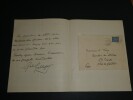 G&eacute;n&eacute;ral Gaston Gallifet - Lettre autographe sign&eacute;e - 1885. G&eacute;n&eacute;ral Gaston Gallifet