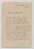 Fr&eacute;d&eacute;ric Godet - Longue lettre autographe sign&eacute;e &agrave; Mlle Risler - 6 pages - 1886. Fr&eacute;d&eacute;ric Godet