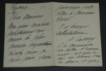 Cassive, actrice - Lettre autographe sign&eacute;e. Armande CASSIVE