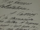 Cassive, actrice - Lettre autographe sign&eacute;e. Armande CASSIVE