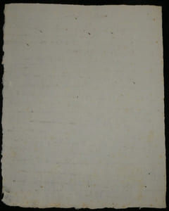 Pierre de La Mésangère - Manuscrit autographe signé "Aventure du [rofine]" 7 pages
