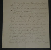 Adolphe-François-Lucien TARDIF - LETTRE AUTOGRAPHE SIGNÉE, 1876, Marseille