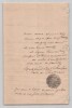 L'Agha Mohamed BENGANA Lettre autographe sign&eacute;e au Duc d'AUMALE - Biskra - 1877. Mohamed BENGANA, Agha et Ca&iuml;d de Biskra