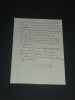Henri VENDEL, biblioth&eacute;caire - LETTRE AUTOGRAPHE SIGN&Eacute;E et tapuscrits, 1942. Henri VENDEL