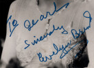 Evelyn Brent - Photographie d&eacute;dicac&eacute;e et sign&eacute;e 20,7 x 25,4 cm. Evelyn Brent