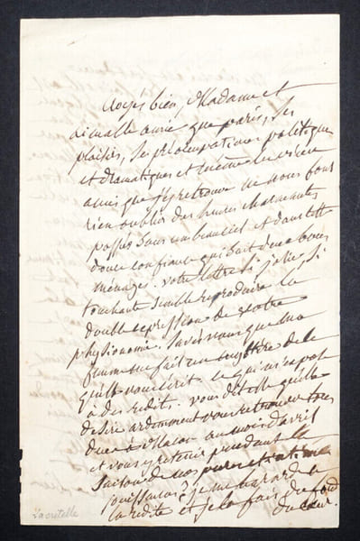 Charles DE LACRETELLE - LETTRE AUTOGRAPHE SIGN&Eacute;E DE 4 PAGES. Charles DE LACRETELLE