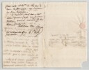 Jean-Baptiste ROQUES - 2 Lettres autographes sign&eacute;es &agrave; Artaud de Montor 1837/38. Jean-Baptiste ROQUES