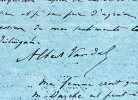 Albert VANDAL - CARTE PNEUMATIQUE AUTOGRAPHE SIGN&Eacute;E A Armand LODS, Paris, 1899. Albert VANDAL