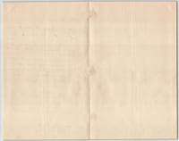 Adolphe d'Ennery - Lettre autographe signée sur le plan d'une pièce 1855