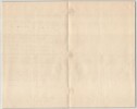 Adolphe d'Ennery - Lettre autographe sign&eacute;e sur le plan d'une pi&egrave;ce 1855. Adolphe d'Ennery
